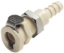 Show details for CPC Kupplungen 1/4 Hose Barb Non-Valved Panel Mount Polypropylene Coupling Body- 25 Stk,  Art.Nr. : PMC160412 Picture of CPC Kupplungen 1/4 Hose Barb Non-Valved Panel Mount Polypropylene Coupling Body- 25 Stk,  Art.Nr. : PMC160412