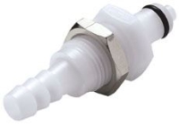 Show details for CPC Kupplungen 1/16 Hose Barb Non-Valved Panel Mount Acetal Coupling Insert- 25 Stk,  Art.Nr. : PMC4201 Picture of CPC Kupplungen 1/16 Hose Barb Non-Valved Panel Mount Acetal Coupling Insert- 25 Stk,  Art.Nr. : PMC4201