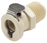 Show details for CPC Kupplungen 1/4 NPT Valved Polypropylene Coupling Body- 25 Stk,  Art.Nr. : PMCD100412 Picture of CPC Kupplungen 1/4 NPT Valved Polypropylene Coupling Body- 25 Stk,  Art.Nr. : PMCD100412