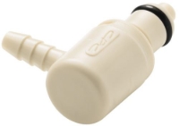 Show details for CPC Kupplungen 1/4 Hose Barb Valved Elbow Polypropylene Coupling Insert- 25 Stk,  Art.Nr. : PMCD230412 Picture of CPC Kupplungen 1/4 Hose Barb Valved Elbow Polypropylene Coupling Insert- 25 Stk,  Art.Nr. : PMCD230412