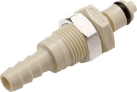 Show details for CPC Kupplungen 1/4 Hose Barb Valved Panel Mount Polypropylene Coupling Insert- 25 Stk,  Art.Nr. : PMCD420412 Picture of CPC Kupplungen 1/4 Hose Barb Valved Panel Mount Polypropylene Coupling Insert- 25 Stk,  Art.Nr. : PMCD420412