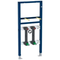 Show details for Geberit Duofix Element für Waschtisch, 112 cm, Standarmatur, mit zwei Wasserstrecken mit Unterputzabsperrventil JRG LegioStop® und Anschluss-T-Stück, Art.Nr. : 111.572.00.1 Picture of Geberit Duofix Element für Waschtisch, 112 cm, Standarmatur, mit zwei Wasserstrecken mit Unterputzabsperrventil JRG LegioStop® und Anschluss-T-Stück, Art.Nr. : 111.572.00.1