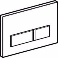 Show products in category Geberit Betätigungsplatte Sigma50, für 2-Mengen-Spülung Picture for category Geberit Betätigungsplatte Sigma50, für 2-Mengen-Spülung