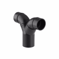 Show products in category Geberit PE Doppelanschlussbogen 90° Picture for category Geberit PE Doppelanschlussbogen 90°