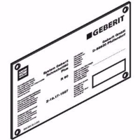 Show details for Geberit Hinweisschild zu Rohrschott90, Art.Nr. : 243.429.00.1 Picture of Geberit Hinweisschild zu Rohrschott90, Art.Nr. : 243.429.00.1