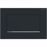 Show details for Geberit Sigma30 Betätigungsplatte schwarz matt lackiert / glanzverchromt, Zinkdruckguss, Art.Nr. : 115.893.14.1 Picture of Geberit Sigma30 Betätigungsplatte schwarz matt lackiert / glanzverchromt, Zinkdruckguss, Art.Nr. : 115.893.14.1