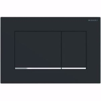 Show details for Geberit Sigma30 Betätigungsplatte schwarz matt lackiert / glanzverchromt, Art.Nr. : 115.883.14.1 Picture of Geberit Sigma30 Betätigungsplatte schwarz matt lackiert / glanzverchromt, Art.Nr. : 115.883.14.1