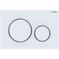 Show details for Geberit Sigma20 Betätigungsplatte weiss matt lackiert / glanzverchromt, Art.Nr. : 115.882.JT.1 Picture of Geberit Sigma20 Betätigungsplatte weiss matt lackiert / glanzverchromt, Art.Nr. : 115.882.JT.1