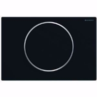 Show details for Geberit Sigma10 Betätigungsplatte schwarz matt lackiert / glanzverchromt, Art.Nr. : 115.758.14.5 Picture of Geberit Sigma10 Betätigungsplatte schwarz matt lackiert / glanzverchromt, Art.Nr. : 115.758.14.5
