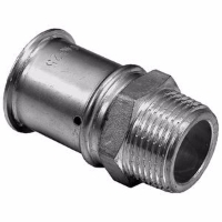 Show products in category Metalplast-Stramax - Press-Anschluss aus Messing verzinnt, mit Aussengewinde Picture for category Metalplast-Stramax - Press-Anschluss aus Messing verzinnt, mit Aussengewinde