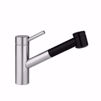 Show details for KWC INOX Küche edelstahl/schwarz matt A 235 Hebelmischer Auszugbrause mit SprayClean bis 700 mm aus, st/schwarz-matt, flex-PEX 3/8", Art.Nr. : 10.271.033.736FL Picture of KWC INOX Küche edelstahl/schwarz matt A 235 Hebelmischer Auszugbrause mit SprayClean bis 700 mm aus, st/schwarz-matt, flex-PEX 3/8", Art.Nr. : 10.271.033.736FL