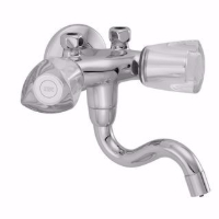 Show details for KWC STAR Küche chromeline A 185 Zweigriffmischer Schwenkauslauf 180° Strahlregler-Mundstück, Chromeline, 3/8"-3/4", Art.Nr. : K.11.44.22.000A97 Picture of KWC STAR Küche chromeline A 185 Zweigriffmischer Schwenkauslauf 180° Strahlregler-Mundstück, Chromeline, 3/8"-3/4", Art.Nr. : K.11.44.22.000A97
