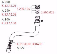 Show details for KWC STAR Auslauf Wand Swk A300, Chromeline, Art.Nr. : K.33.42.04.000 Picture of KWC STAR Auslauf Wand Swk A300, Chromeline, Art.Nr. : K.33.42.04.000