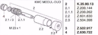 Show details for KWC MODUL Umstellventil M23x1, Chromeline z.Basiseinheit Duo, Art.Nr. : K.35.90.13.000 Picture of KWC MODUL Umstellventil M23x1, Chromeline z.Basiseinheit Duo, Art.Nr. : K.35.90.13.000