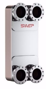 Picture of Swep Plattenwärmetauscher gelötet B427M1x100/1P-SC-S/4xDN100C cs(54), Art.Nr. : 14632-100