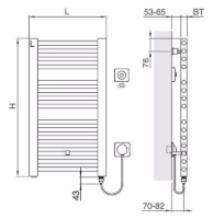 Show products in category Arbonia Bagnostar Watt BSTW WFS verchromt elektrisch Picture for category Arbonia Bagnostar Watt BSTW WFS verchromt elektrisch