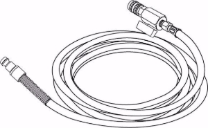 Picture of IMI Hydronic Engineering Messschlauch mit Kugelhahn blau, Art.Nr.: 52 199-996