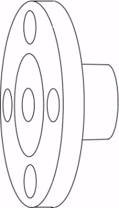 Picture of IMI Hydronic Engineering Anschluss mit Flansch G2" - D165 mm (verlängert), Art.Nr.: 52 759-650