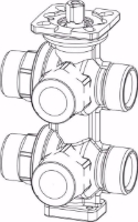 Show details for IMI Hydronic Engineering TA-6-Wege-Ventil DZR DN 15, flachdichtend, Art.Nr.: 322031-30402 Picture of IMI Hydronic Engineering TA-6-Wege-Ventil DZR DN 15, flachdichtend, Art.Nr.: 322031-30402