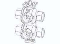 Show details for IMI Hydronic Engineering TA-6-Wege-Ventil DN 20 DZR, Innengewinde, Art.Nr.: 322031-30504 Picture of IMI Hydronic Engineering TA-6-Wege-Ventil DN 20 DZR, Innengewinde, Art.Nr.: 322031-30504