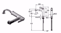 Show details for KWC DOMO , 6.0 Küche chromeline A 225 Hebelmischer Auszugbrause SprayClean - aktive Kalkbeseitigung, chromeline, wegnehmbar,flex-PEX 3/8", Art.Nr. : 10.661.053.000FL Picture of KWC DOMO , 6.0 Küche chromeline A 225 Hebelmischer Auszugbrause SprayClean - aktive Kalkbeseitigung, chromeline, wegnehmbar,flex-PEX 3/8", Art.Nr. : 10.661.053.000FL