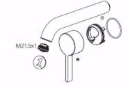 Show details for KWC Auslauf A175 kpl. KWC BEVO, Art.Nr. : Z.538.316.000 Picture of KWC Auslauf A175 kpl. KWC BEVO, Art.Nr. : Z.538.316.000