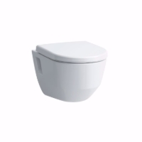 Show details for Laufen PRO - Wand-WC 'rimless', Tiefspüler, mit Nischen, ohne Spülrand, 530 x 360 x 345,  400, LCC-weiss , Art.Nr. : H8209644000001 Picture of Laufen PRO - Wand-WC 'rimless', Tiefspüler, mit Nischen, ohne Spülrand, 530 x 360 x 345,  400, LCC-weiss , Art.Nr. : H8209644000001