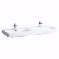 Show details for Laufen Pro S - Doppelwaschtisch PRO S 130X47 LCC WS, 1300 x 460 x 175, 400, LCC-weiss, ohne Hahnloch, Art.Nr. : H8149684001091 Picture of Laufen Pro S - Doppelwaschtisch PRO S 130X47 LCC WS, 1300 x 460 x 175, 400, LCC-weiss, ohne Hahnloch, Art.Nr. : H8149684001091