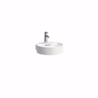 Show details for Laufen VAL - Aufsatz-Handwaschbecken, 000 weiss, 1 Hahnloch, 400 x 425 x 110, Art.Nr. : H8132810001041 Picture of Laufen VAL - Aufsatz-Handwaschbecken, 000 weiss, 1 Hahnloch, 400 x 425 x 110, Art.Nr. : H8132810001041