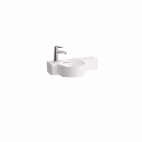 Show details for Laufen VAL - Handwaschbecken rund, Ablage rechts, schneidbar bis 430 mm, 000 weiss, ohne Hahnloch, mit Überlauf, 550 x 315 x 155, Art.Nr. : H8152830008131 Picture of Laufen VAL - Handwaschbecken rund, Ablage rechts, schneidbar bis 430 mm, 000 weiss, ohne Hahnloch, mit Überlauf, 550 x 315 x 155, Art.Nr. : H8152830008131