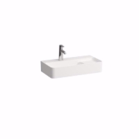 Show details for Laufen VAL - Aufsatz-Waschtisch 'compact', mit Halbnasszone rechts, 000 weiss, ohne Hahnloch, 600 x 310 x 155, Art.Nr. : H8172850001091 Picture of Laufen VAL - Aufsatz-Waschtisch 'compact', mit Halbnasszone rechts, 000 weiss, ohne Hahnloch, 600 x 310 x 155, Art.Nr. : H8172850001091