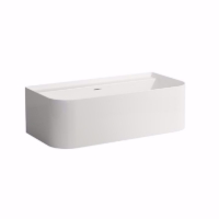 Show details for Laufen SONAR - Badewanne, aus Mineralgusswerkstoff Sentec, wandangebunden, mit Armaturenbank, mit integriertem Überlauf, 000 weiss, 1595 x 760 x 510, Art.Nr. : H2203470000001 Picture of Laufen SONAR - Badewanne, aus Mineralgusswerkstoff Sentec, wandangebunden, mit Armaturenbank, mit integriertem Überlauf, 000 weiss, 1595 x 760 x 510, Art.Nr. : H2203470000001