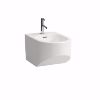 Show details for Laufen SONAR - Wand-Bidet SONAR 53X37 WEISS, 000 weiss, 1 Hahnloch, 540 x 370 x 300, Art.Nr. : H8303410003021 Picture of Laufen SONAR - Wand-Bidet SONAR 53X37 WEISS, 000 weiss, 1 Hahnloch, 540 x 370 x 300, Art.Nr. : H8303410003021