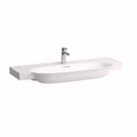 Show details for Laufen THE NEW CLASSIC - Waschtisch unterbaufähig NEWCLASSIC 120X48 WS MATT, 757 weiss matt, 2 Hahnlöcher, 1200 x 480 x 165, Art.Nr. : H8138587571071 Picture of Laufen THE NEW CLASSIC - Waschtisch unterbaufähig NEWCLASSIC 120X48 WS MATT, 757 weiss matt, 2 Hahnlöcher, 1200 x 480 x 165, Art.Nr. : H8138587571071