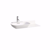 Show details for Laufen INO - Möbelwaschtisch, Ablage rechts, 400 LCC-weiss, 1 Hahnloch, 900 x 450 x 120, Art.Nr. : H8133024001041 Picture of Laufen INO - Möbelwaschtisch, Ablage rechts, 400 LCC-weiss, 1 Hahnloch, 900 x 450 x 120, Art.Nr. : H8133024001041