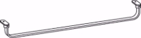 Show details for Laufen LIVING SQUARE - Handtuchhalter, verchromt, passend zu Waschtisch 816433, 004 chrom, 980 x 150 x 50, Art.Nr. : H3814330040001 Picture of Laufen LIVING SQUARE - Handtuchhalter, verchromt, passend zu Waschtisch 816433, 004 chrom, 980 x 150 x 50, Art.Nr. : H3814330040001