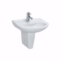 Show details for Laufen AROLLA-NEW - Waschtisch AROLLA NEW 54X45 WEISS, 000 weiss, 1 Hahnloch, 540 x 450 x 190, Art.Nr. : H8121610001041 Picture of Laufen AROLLA-NEW - Waschtisch AROLLA NEW 54X45 WEISS, 000 weiss, 1 Hahnloch, 540 x 450 x 190, Art.Nr. : H8121610001041