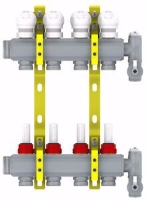 Show details for Meier Tobler Messing-Verteiler 1"x3/4" Topmeter 2 Kreise , Art.Nr. : 220TT-06-02-8863 Picture of Meier Tobler Messing-Verteiler 1"x3/4" Topmeter 2 Kreise , Art.Nr. : 220TT-06-02-8863