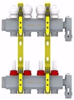 Show details for Meier Tobler Messing-Verteiler 11/4"x3/4" Topmeter 5 Kreise , Art.Nr. : 220TT-07-05-8863 Picture of Meier Tobler Messing-Verteiler 11/4"x3/4" Topmeter 5 Kreise , Art.Nr. : 220TT-07-05-8863