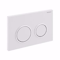 Show details for Geberit Omega20 Betätigungsplatte weiss/glanzverchromt, Art.Nr.: 115.085.KJ.1 Picture of Geberit Omega20 Betätigungsplatte weiss/glanzverchromt, Art.Nr.: 115.085.KJ.1