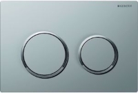 Show details for Geberit Omega20 Betätigungsplatte mattchrom-lackiert / glanzverchromt, Art.Nr.: 115.085.JQ.1 Picture of Geberit Omega20 Betätigungsplatte mattchrom-lackiert / glanzverchromt, Art.Nr.: 115.085.JQ.1
