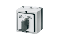 Show details for Maico Drehschalter DS 10 Drehschalter zum Betrieb von Ventilatoren unabhängig vom Thermostat, Art.Nr. : 0157.0410 Picture of Maico Drehschalter DS 10 Drehschalter zum Betrieb von Ventilatoren unabhängig vom Thermostat, Art.Nr. : 0157.0410
