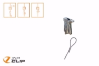 Show details for Zip-Clip PLUS ON-WIRE SEILAUFHANGUNG MIT LOOP-IT 3 METER - BELASTUNG 100KG - 5 STUCK , Art.Nr. : ZIP-353 Picture of Zip-Clip PLUS ON-WIRE SEILAUFHANGUNG MIT LOOP-IT 3 METER - BELASTUNG 100KG - 5 STUCK , Art.Nr. : ZIP-353