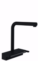 Show details for Hansgrohe Aquno Select M81 Einhebel-Küchenmischer 250, Ausziehauslauf, 2jet, sBox, Mattschwarz , Art.Nr. : 73830670 Picture of Hansgrohe Aquno Select M81 Einhebel-Küchenmischer 250, Ausziehauslauf, 2jet, sBox, Mattschwarz , Art.Nr. : 73830670