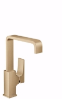 Show details for Hansgrohe Metropol Einhebel-Waschtischmischer 230 mit Hebelgriff, Schwenkauslauf und Push-Open Ablaufgarnitur, brushed bronze , Art.Nr. : 32511140 Picture of Hansgrohe Metropol Einhebel-Waschtischmischer 230 mit Hebelgriff, Schwenkauslauf und Push-Open Ablaufgarnitur, brushed bronze , Art.Nr. : 32511140