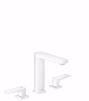 Show details for Hansgrohe Metropol 3-Loch Waschtischarmatur 160 mit Hebelgriff und Push-Open Ablaufgarnitur, Mattweiß , Art.Nr. : 32515700 Picture of Hansgrohe Metropol 3-Loch Waschtischarmatur 160 mit Hebelgriff und Push-Open Ablaufgarnitur, Mattweiß , Art.Nr. : 32515700