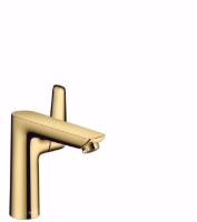 Show details for Hansgrohe Talis E Einhebel-Waschtischmischer 150 mit Zugstangen-Ablaufgarnitur, polished gold-optic , Art.Nr. : 71754990 Picture of Hansgrohe Talis E Einhebel-Waschtischmischer 150 mit Zugstangen-Ablaufgarnitur, polished gold-optic , Art.Nr. : 71754990