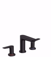 Show details for Hansgrohe Talis E 3-Loch Waschtischarmatur 100 mit Zugstangen-Ablaufgarnitur, Mattschwarz , Art.Nr. : 71733670 Picture of Hansgrohe Talis E 3-Loch Waschtischarmatur 100 mit Zugstangen-Ablaufgarnitur, Mattschwarz , Art.Nr. : 71733670