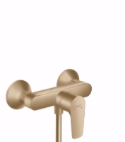 Show details for Hansgrohe Talis E Einhebel-Brausenmischer Aufputz, brushed bronze , Art.Nr. : 71760140 Picture of Hansgrohe Talis E Einhebel-Brausenmischer Aufputz, brushed bronze , Art.Nr. : 71760140