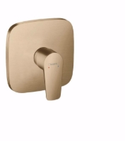 Show details for Hansgrohe Talis E Einhebel-Brausenmischer Unterputz, brushed bronze , Art.Nr. : 71765140 Picture of Hansgrohe Talis E Einhebel-Brausenmischer Unterputz, brushed bronze , Art.Nr. : 71765140